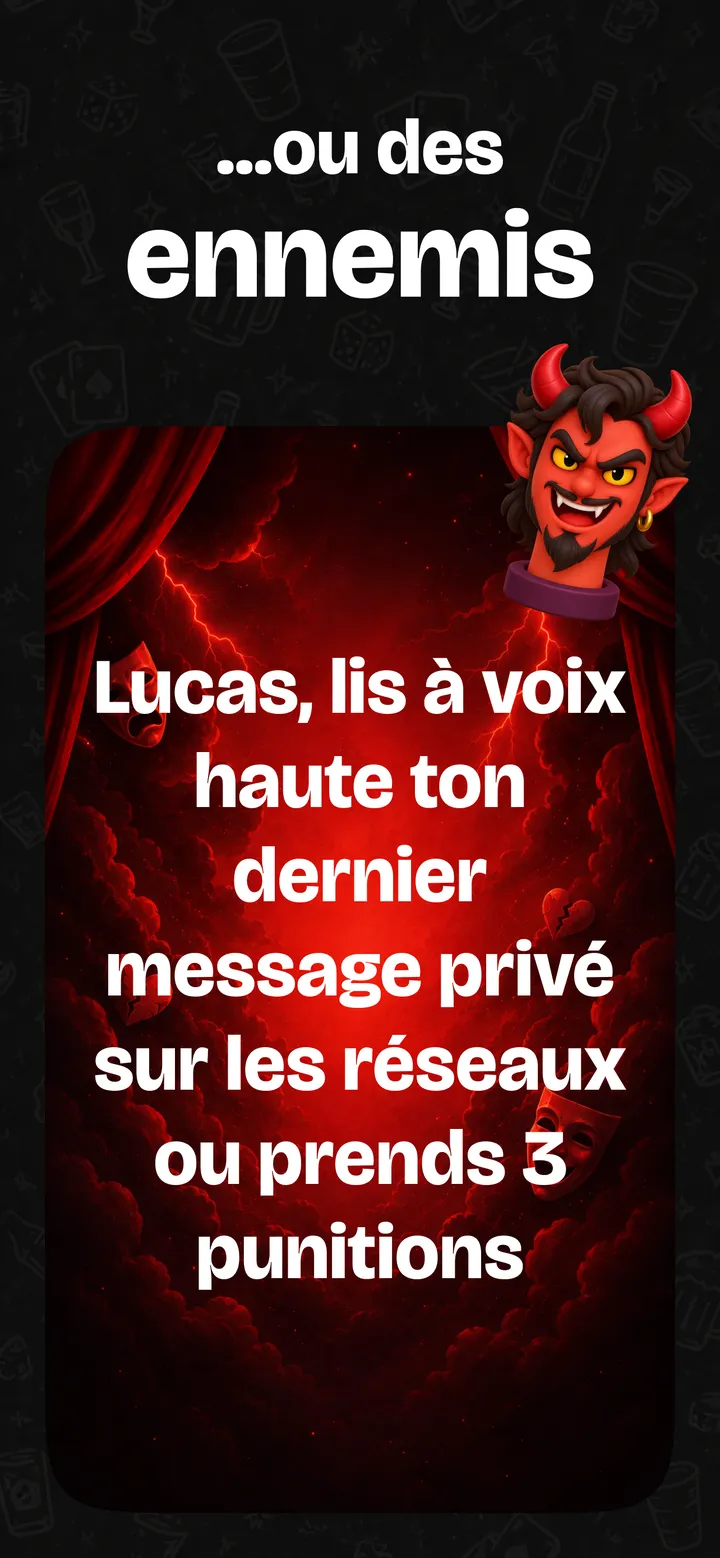 …ou des ennemis