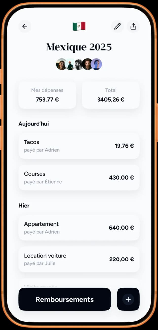 Splitee app