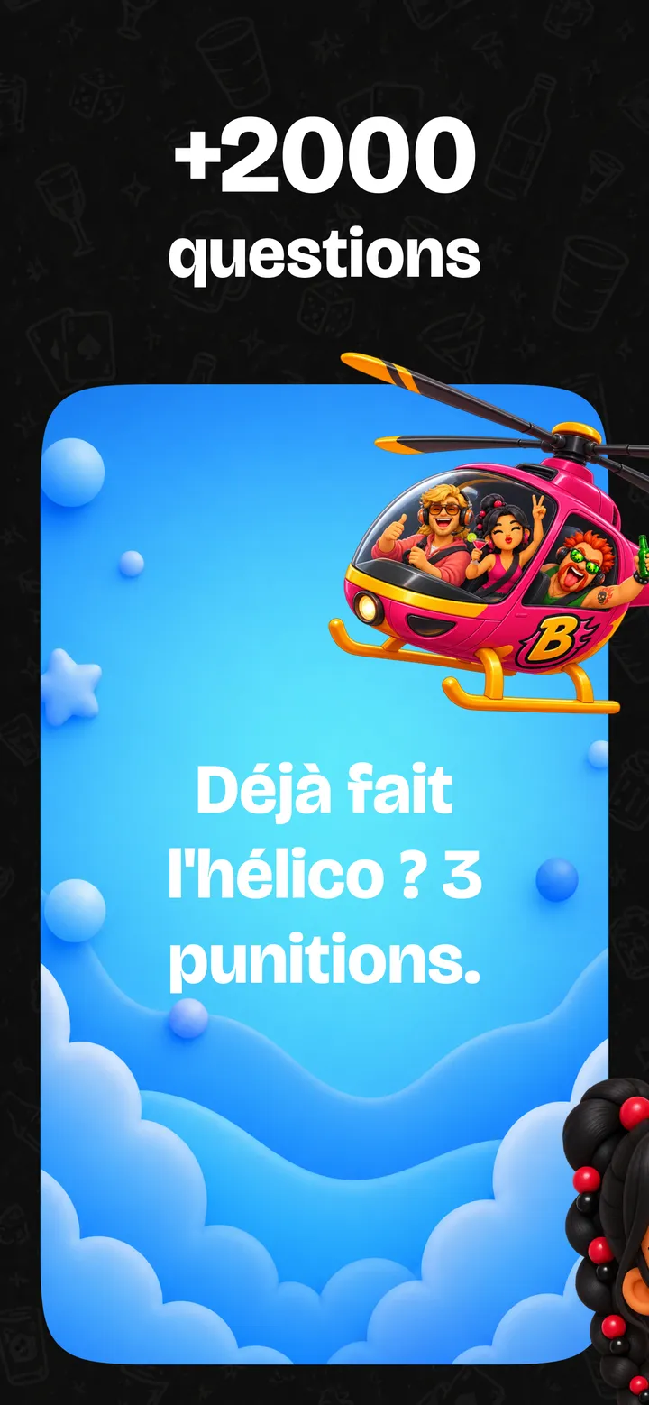 Plus de 2 000 questions, aucune soirée identique